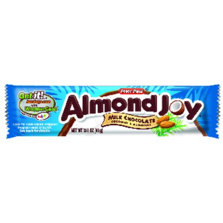 ALMOND JOY Coconut and Almond Chocolate Candy Bar 1.61 oz 00320